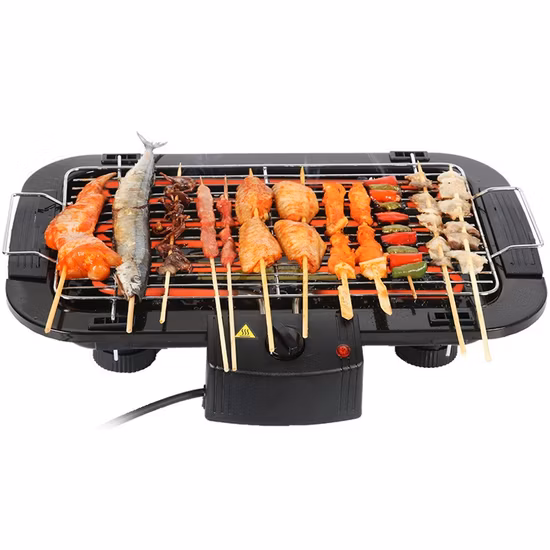 Griglie elettriche e piastre elettriche Griglia per barbecue da interno per raclette